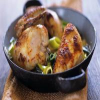 Chicken Breasts With Leeks and Parmesan Cheese_image