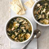 Greens and Beans Turkey Soup image