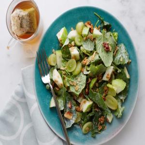 Greens, Grapes and Granola Breakfast Salad image