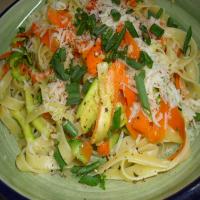 Zucchini & Carrot Ribbon Fettucini_image