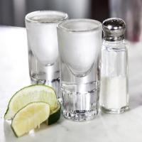 Chilled Tequila Shots With Lime and Salt_image
