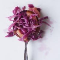 Braised Red Cabbage with Apple and Onion image