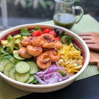 Summer Grilled Shrimp Salad_image