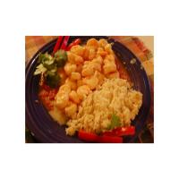 Caribbean Shrimp in Lime Sauce, Flambeed With Rum image