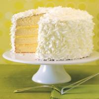 Ginger-Lime Coconut Cake with Marshmallow Frosting image