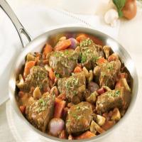 Braised Beef with Shallots and Mushrooms image