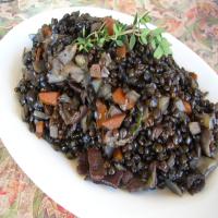 Ragout of Beluga Lentils from the James Beard House image