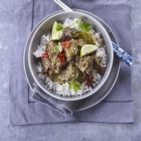 Thai beef curry image