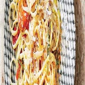 Linguine with Burst Tomatoes and Chiles_image