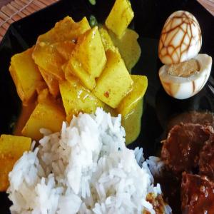 Pineapple or Apple Coconut Curry_image
