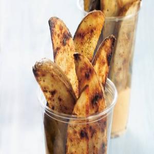 Grilled Potato Wedges with Barbecue Dipping Sauce image