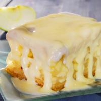 Apple Cake with Vanilla Sauce Recipe - (4.2/5)_image