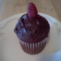 Raspberry Filled Chocolate Cupcakes image