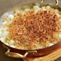 Pearl Onion Gratin with Parmesan, Savory & Thyme_image