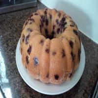 BLUEBERRY POUND CAKE with LEMON SAUCE_image