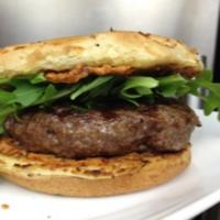 BLT Burger With Garlicky Mayonnaise image