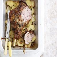 Lamb with thyme-roasted potatoes image