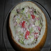 Mary Alice's Hoagie Dip in a Bread Bowl (Food Network) image