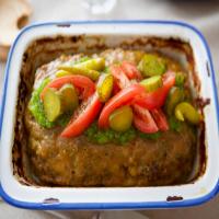 Molly's Chicago Dog Meatloaf with Mustard Glaze_image