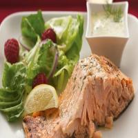Grilled Dill-Mustard Salmon image