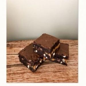 Salted Caramel & Chocolate Fudge Brownies image
