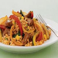 Mexican Pork with Vegetable Rice image