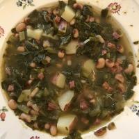 Southern Turnip Greens Soup image
