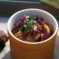 Mango and Red Cabbage Slaw_image