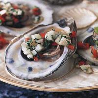 Oysters with Apple Mignonnette image