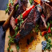 Smoked Short Ribs with Pickled Peppers_image