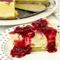 Keto Raspberry Cheesecake image