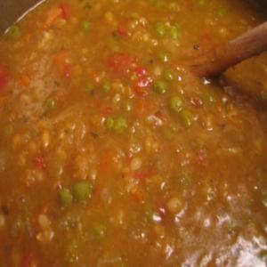 Persian Split Pea and Barley Stew image