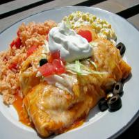 Kiki's Chicken and Bean Enchiladas_image