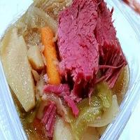 Simple Corned Beef & Cabbage - Crock Pot Tender_image