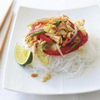 Thai Chicken Salad with Rice Noodles image