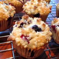 Jumbo Blueberry or Strawberry Muffins Recipe - (4.3/5)_image