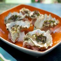 Grilled Oysters with Jalapeno-Herb Mignonette image