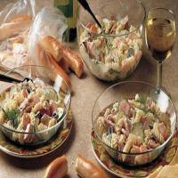 Dilled Pasta Salad with Smoked Fish image