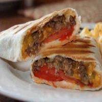 Grilled Cheeseburger Wraps image