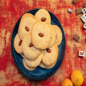 Lunar New Year Almond Cookies image