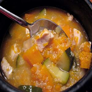 Squash-Quinoa Soup image