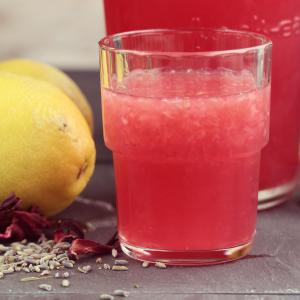 Lavender Lemonade with Hibiscus_image