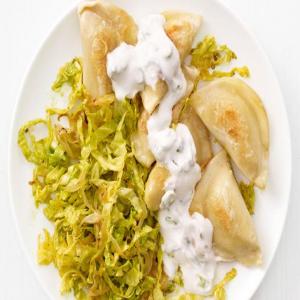 Pierogi with Curried Cabbage image