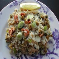 2bleu's Lemony Rice With Peas (Risi E Bisi) image