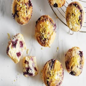 Lemon-Blueberry Jam Muffins_image