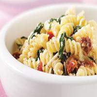 Asiago Cheese & Spinach Pasta Toss image