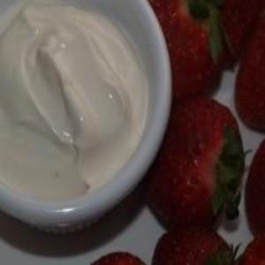 Jason's Deli Creamy Liqueur Fruit Dipping Sauce - you can make your fresh fruit extra special with this recipe._image