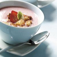 Smooth Strawberry Soup image