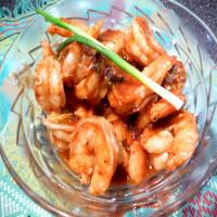 Pan-Seared Shrimp With Ginger-Hoisin Glaze_image