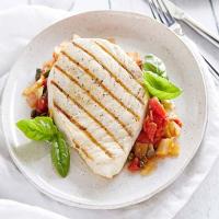 Swordfish with Tomatoes and Capers image